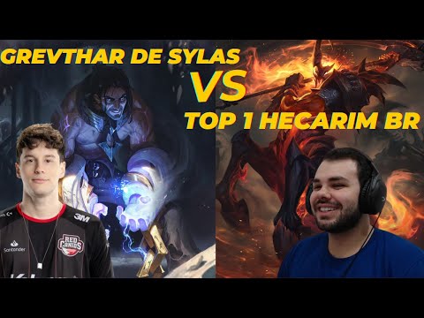 GREVTHAR CONHECEU O PODER DO TOP 1 HECARIM BR