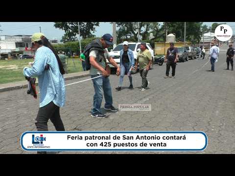 Feria patronal de San Antonio contará con 425 ventas