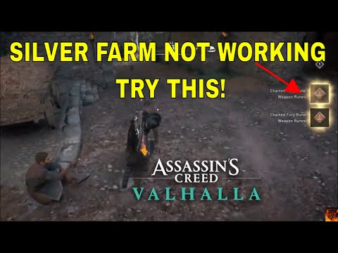 Lunden Silver farm not working try this AC Valhalla