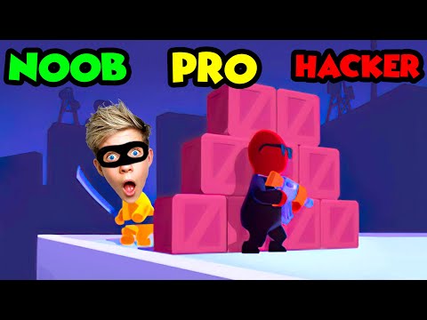 Can We Go NOOB to PRO to HACKER in STEALTH MASTER?!? Prezley