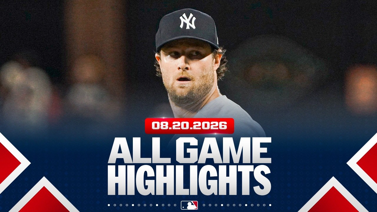 Highlights from ALL GAMES on 8/20 (Yankees SWEEP Orioles, Jacob deGrom's 2,000th strikeout and MORE)