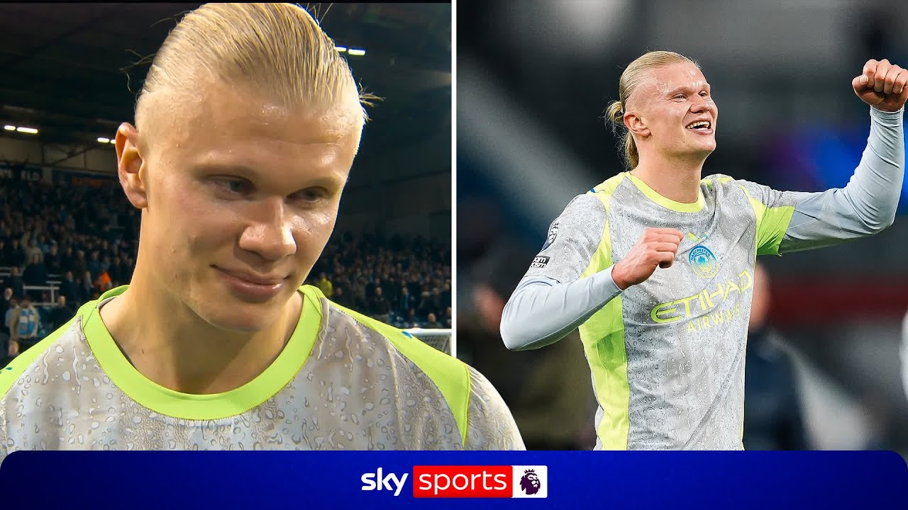 "1-0 is amazing. We are TOP OF THE LEAGUE!" | Erling Haaland reacts to Man City's win over Burnley