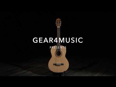 Deluxe Classical Guitar, Natural | Gear4music demo