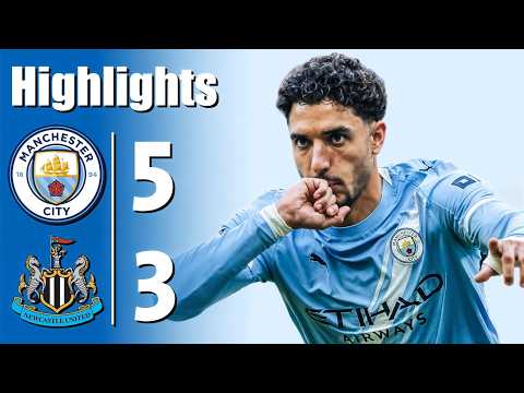 맨체스터 시티 vs 뉴캐슬 5-3 - 모든 골 및 하이라이트 - 2026