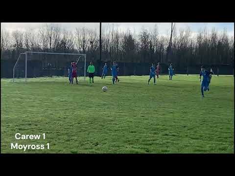 Carew v Moyross  Premier A League 3 goals