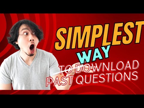 Simplest Way 2 Download Past Questions | How To Download NOUN Past Questions #nationalopenuniversity