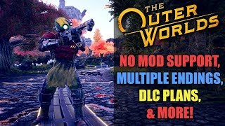 THE OUTER WORLDS: No Mod Support, Multiple Endings, DLC Plans, No Essential NPCs, & MORE!