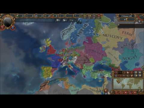 Europa Universalis 4 | 1.19.2 | Timelapse | Part 1 |