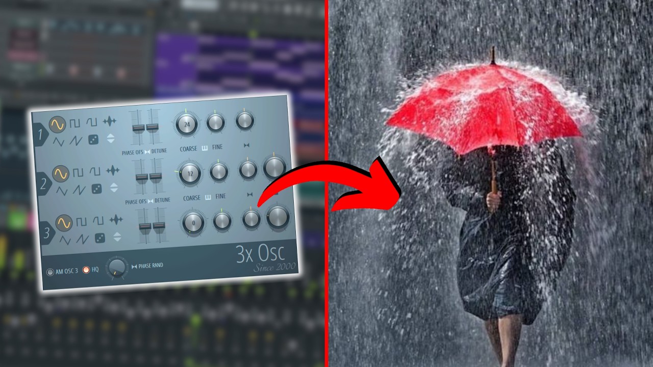 Cómo Hacer Ruido de Lluvia con un Sintetizador