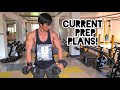 CURRENT PREP PLANS | CARBS ARE UP AGAIN | CHEST AND BICEPS DAY