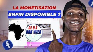 Enfin, la monétisation Facebook arrive en Afrique ! Presque