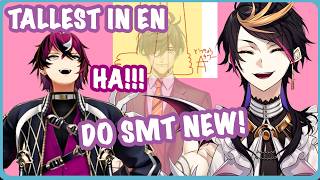 Shu is the tallest in EN 【NIJISANJI EN｜Shu Yamino】