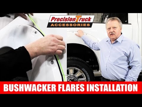 How to Install Bushwacker Flares on a 2017 Ford Truck F350