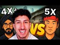 Mooda 4 Indians Vs 5 Asians In Valorant