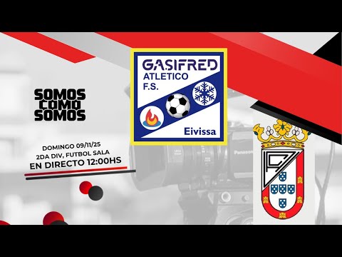 GASIFRED ATLÉTICO VS UNIÓN AFRICA CEUTI , FÚTBOL SALA 2DA DIV.  09/12/25   12Hs (J7)