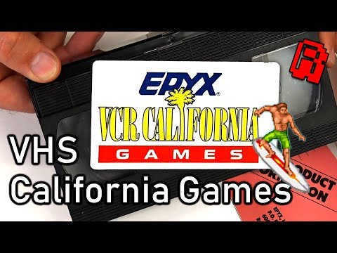 Retro Tech Nibble: California Games the VCR Game