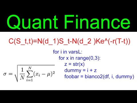 What is Quant Finance