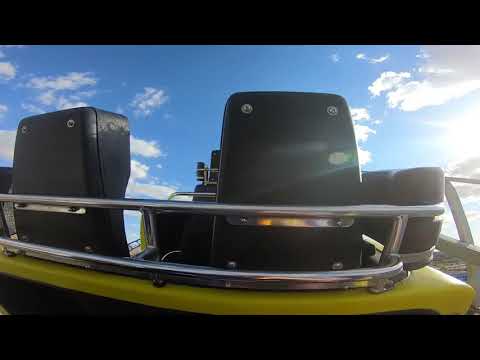 Back row point of view footage of Hurricane