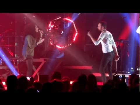 Christophe Willem et Sophie Delila - What did I do - Le Radiant Caluire - 270213