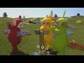 Teletubbies Walking The Dog 1997