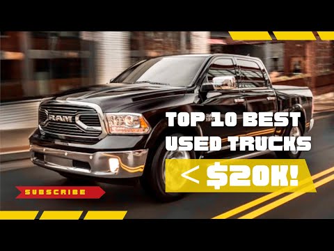 Top 10 BEST Used Trucks Under $20,000 Dollars