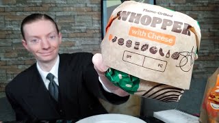 Burger King's NEW Steakhouse Bacon Whooper Review!