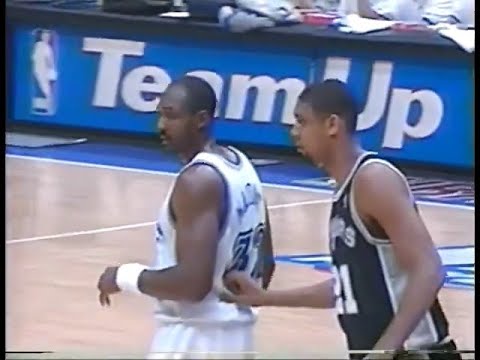 Karl Malone vs Tim Duncan | 1998 Playoffs WCSF Game 5