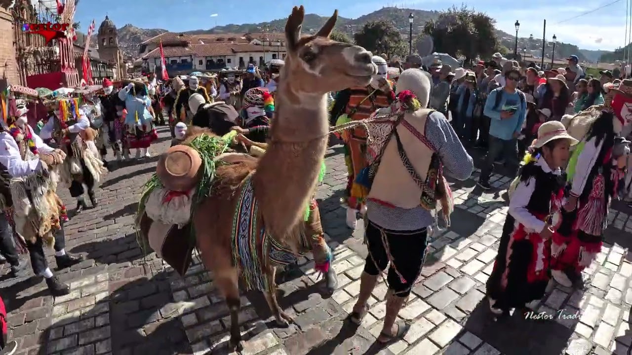 Gran Entrada de los 15 Santos Corpus Christi Cusqueño 2024 - La Fiesta Más Grande del Perú