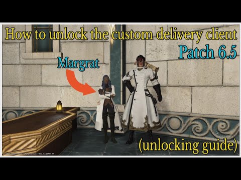How to unlock Margrat custom delivery client