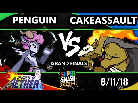 SSC 2018 RoA - Vireo | CakeAssault (Forsburn) Vs. Penguin (Absa) - Rivals of Aether Grand Finals