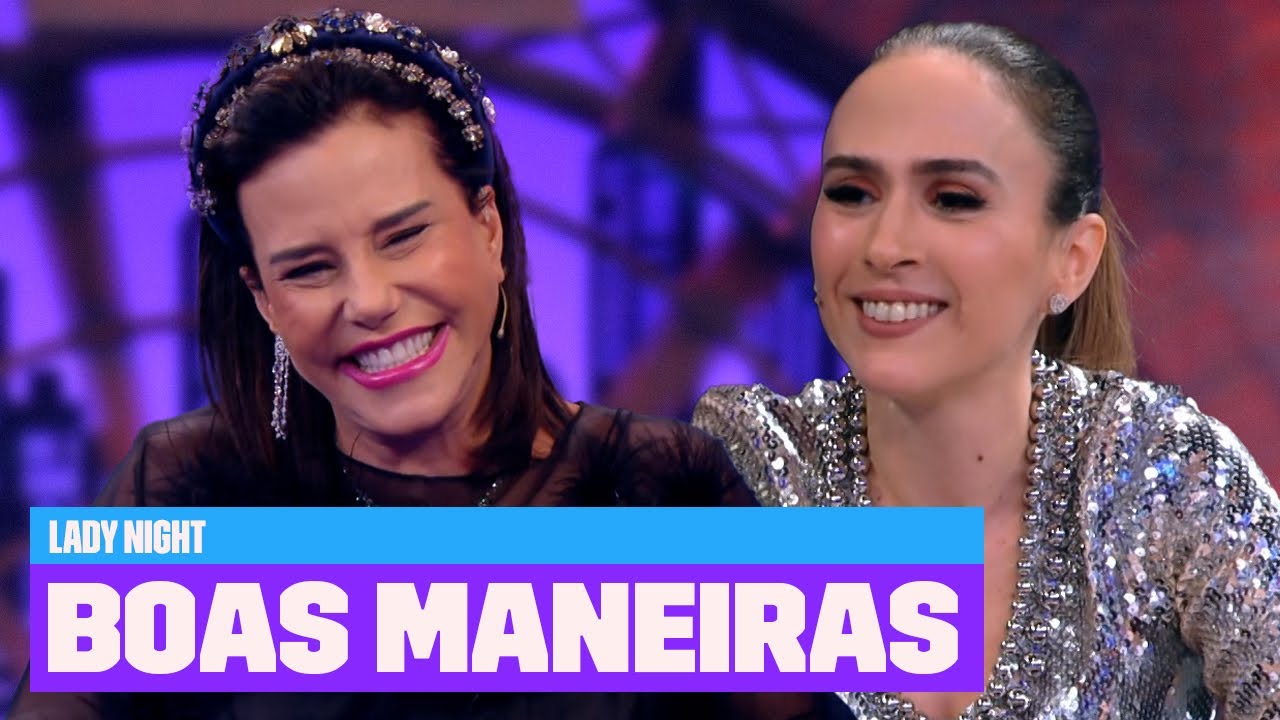 EXPULSA! Narcisa conta o que NÃO SE DEVE FAZER numa escola de BOAS MANEIRAS | Lady Night | Multishow