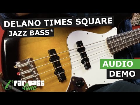 Delano Times Square JC4 TF/M2 Jazz Bass® Pickup Set Demo