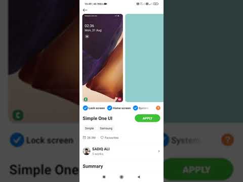 One of the best Samsung One UI theme for MIUI 12.