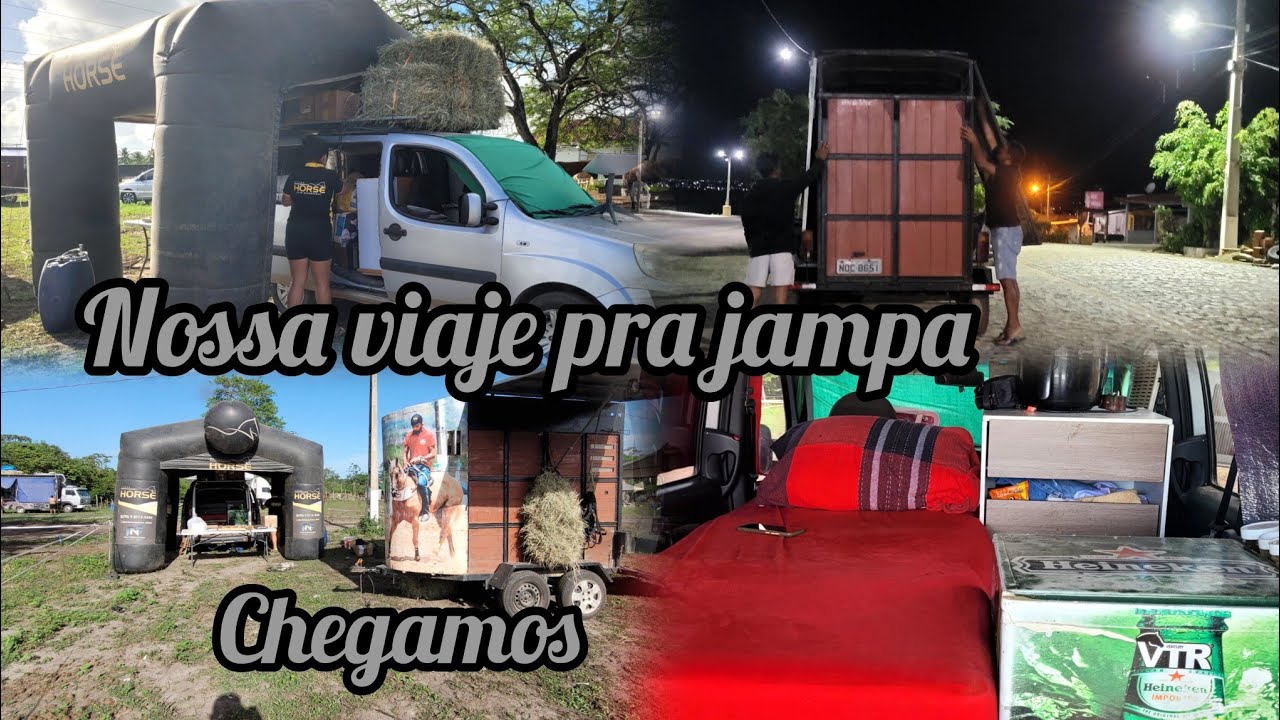 NOSSA VIAGEM DO PARQUE BOI NELORE PRA VAQUEJADA DA JAMPA 2025