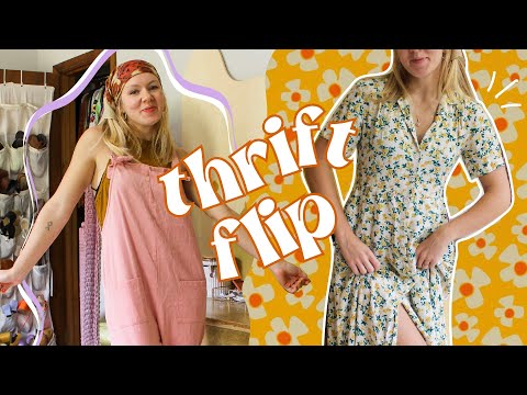 THRIFT FLIP | 7 simple diy clothing transformations to update my thrift pile | WELL-LOVED