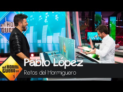 Pablo López y Pablo Motos en un divertido duelo a piano - El Hormiguero 3.0