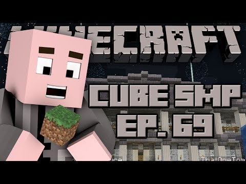 Minecraft: Cube SMP with StrauberryJam - Episode 69 - White House Fireworks!