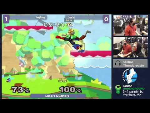 Mass Madness 34 SSBM - Joyboy (Falco) vs. GWM (Fox) - Melee LQF