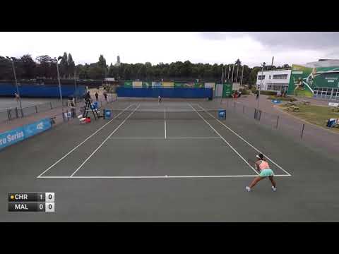 Christie Freya v (WC)Maloney Eliz - W25 Nottingham (first games)