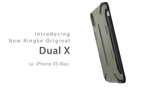 Ringke Dual X Apple iPhone XS Max Hoesje Brons
