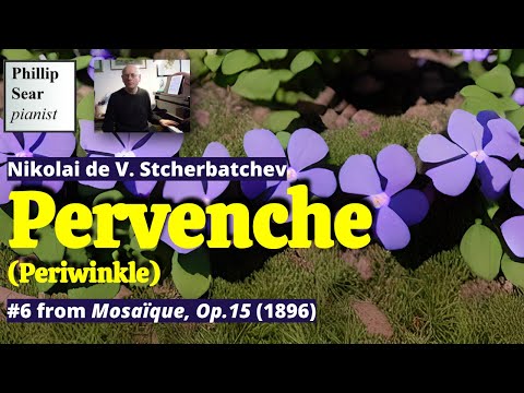 Nikolai de V. Stcherbatchev: Pervenche, Op.15 No.6