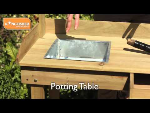 Kingfisher Potting Table