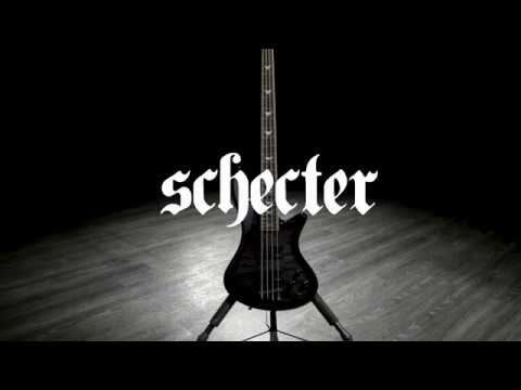 Schecter Stiletto Extreme-4 Bass Guitar (See Thru Black) image 8