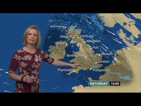 Sarah Keith Lucas Early BBC Weather 2017 04 22