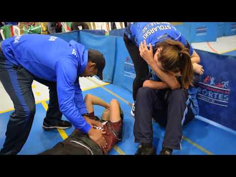 Momento histórico no tênis de mesa dos Joguinhos Abertos de SC 2018