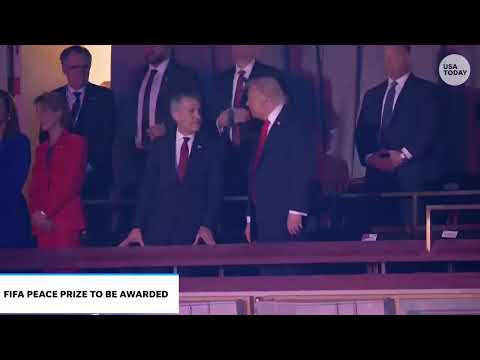 Donald Trump and Canada's PM Mark Carney chat ahead FIFA World Cup 2026 final draw