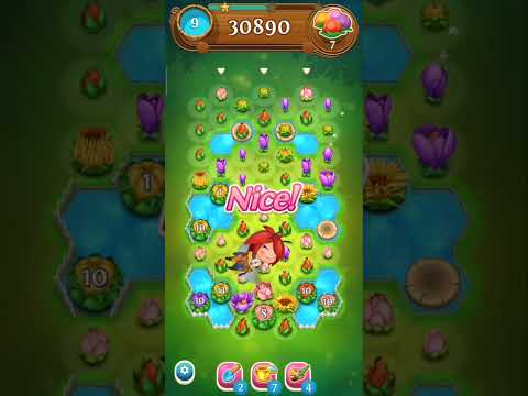 Blossom Blast Saga Level 3097 - NO BOOSTERS