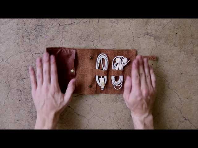 Video teaser for Cordito, the organizer for your cords and plugs
