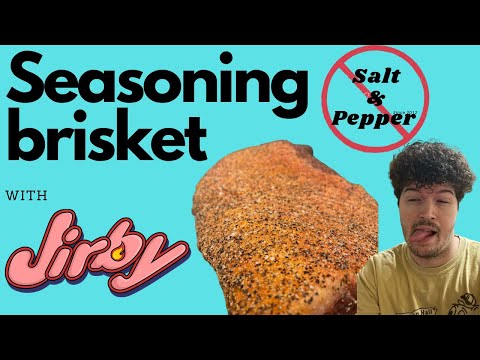 Seasoning Brisket with Jirby! (How to use lawrys)