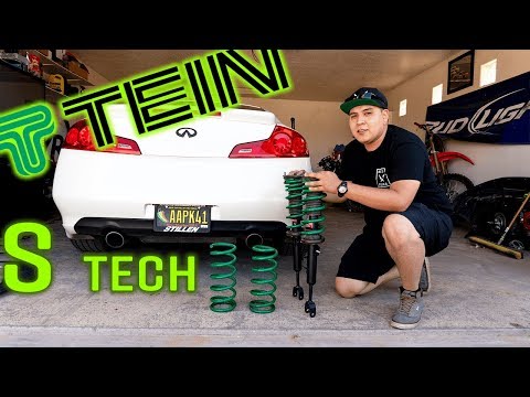 How to install Tein Lowering Springs (G35)